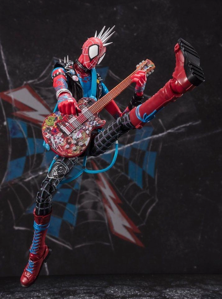 S.H. Figuarts Spider-Man: Across the Spider-Verse Spider-Punk Action Figure Kids Room
