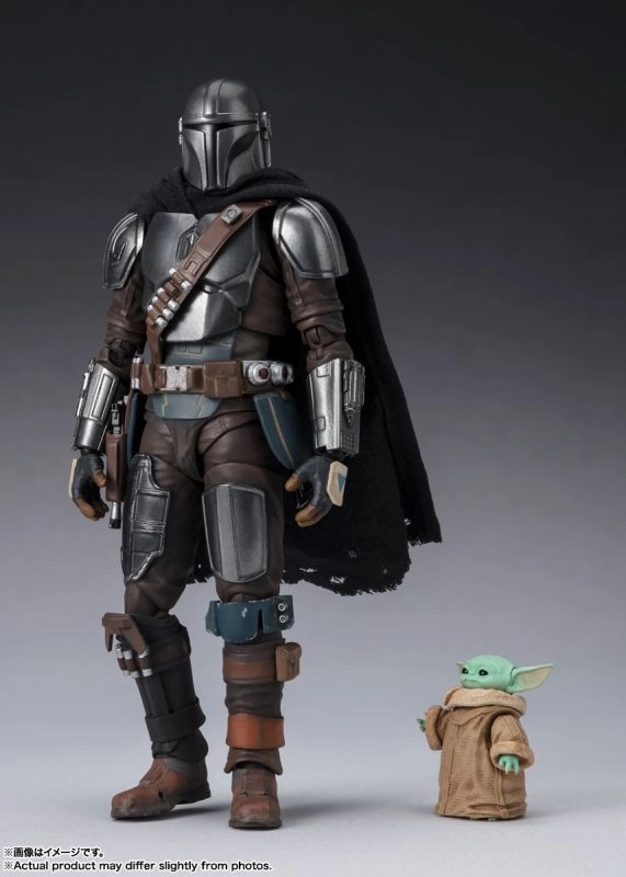 S.H. Figuarts Star Wars The Mandalorian and Grogu Set Action Figure Hobby Kit
