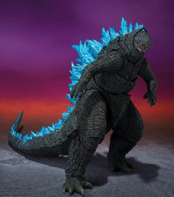 S.H. Monsterarts Godzilla x Kong: The New Empire 2024 Godzilla Action Figure Cartoonish Design