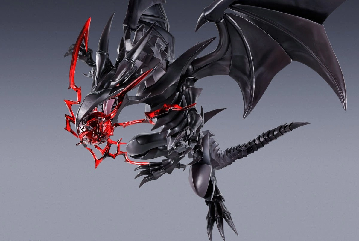 S.H. MonsterArts Yu-Gi-Oh! Duel Monsters Red-Eyes Black Dragon Action Figure Collectible Object