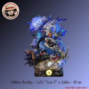 Game Character Fantasy Goods Figurine One Piece - Edition Prestige - Luffy "Gear 5" vs Kaido