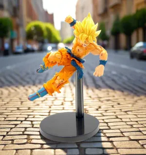Special Color Conservation Grade Dragon Ball Z Son Goku and Frieza Super Saiyan Fight Action Figure | 23 CM |