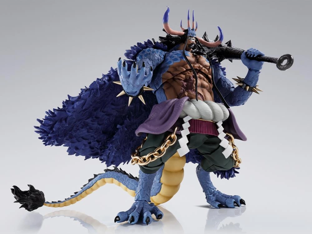 Anime Product Military Vehicle S.H. Figuarts One Piece Kaido King of the Beasts (Man-Beast Form) Action Figure