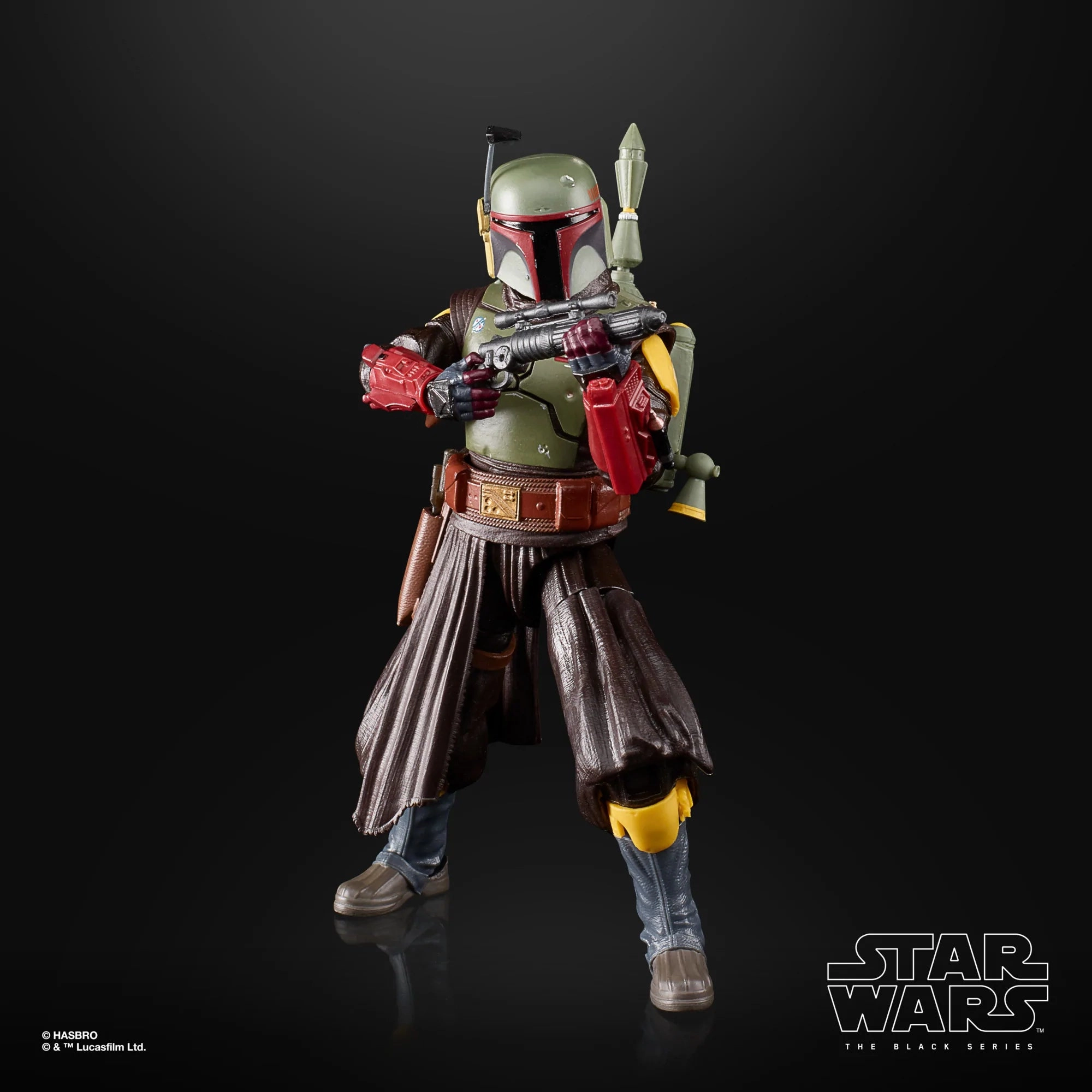 International Icon Superhero Toy Hasbro Star Wars Black Series The Book of Boba Fett #02 Deluxe Boba Fett (Throne Room) Action Figure
