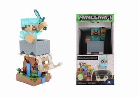 Collectible Product Anime Series MINECRAFT - Steeve in Armour - Controller & Phone Support - 20cm