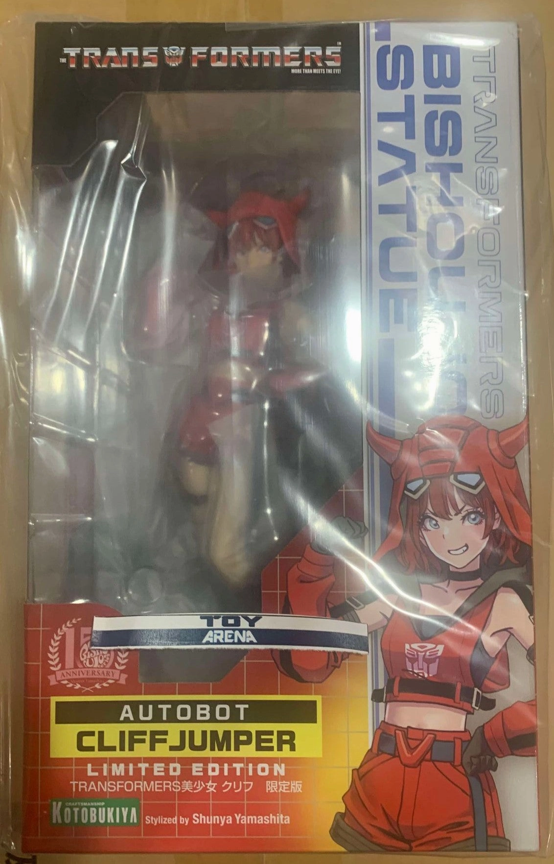 SDCC 2024 Kotobukiya Bishoujo Transformers Cliffjumper Limited Edition Figure Statue Exclusive Action Display Award Winner