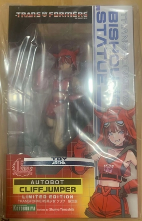 SDCC 2024 Kotobukiya Bishoujo Transformers Cliffjumper Limited Edition Figure Statue Exclusive Action Display Award Winner