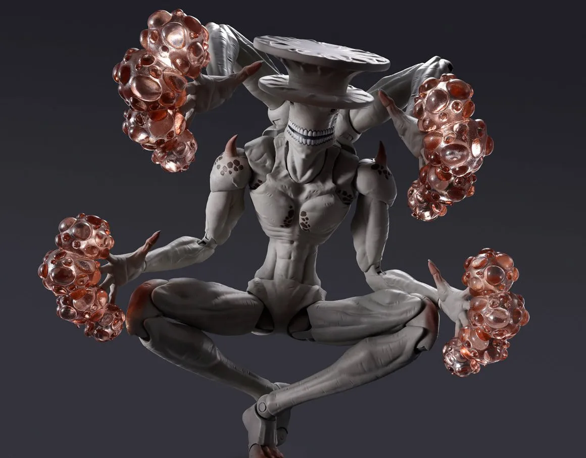 Premium Unit Display Model S.H. Figuarts Kaiju No. 8 Kaiju No. 9 Action Figure