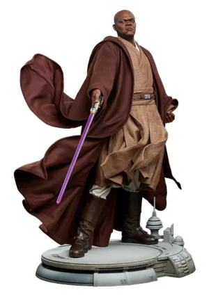 Sideshow Collectibles Star Wars Episode III Mace Windu Premium Format Figure 1/4 Statue Focus Attain