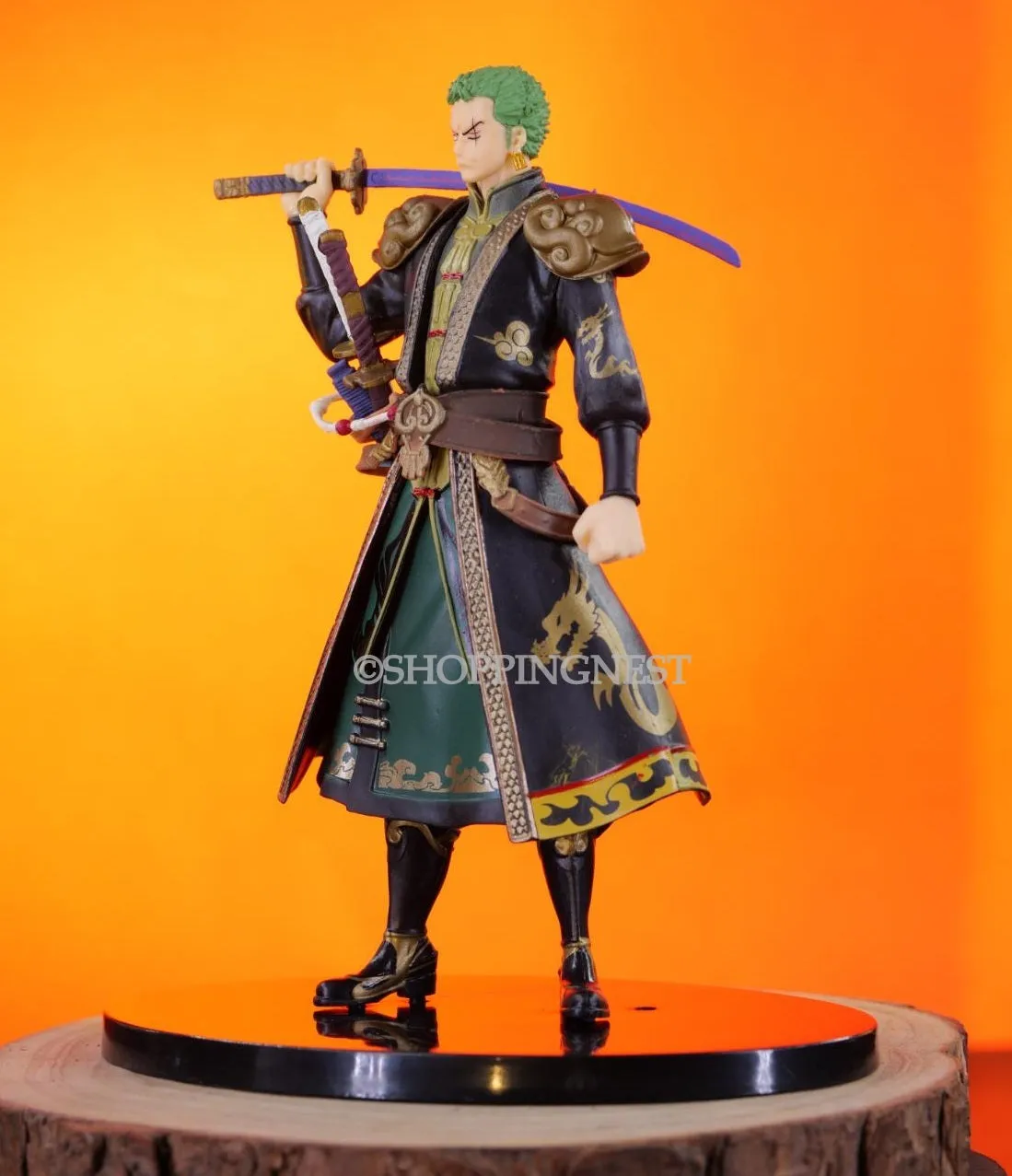 One Piece | Roronoa Zoro Samurai Special Anime Action Figure | 18 Cm | Art Masterpiece Action Article