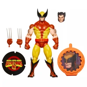Marvel Legends Secret War Retro Wolverine Action Figure Designer Showcase Posable Model