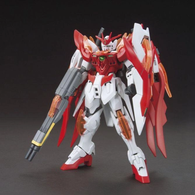 Emotional Connection Collectible Object Gundam 1/144 HGBF #033 XXXG-00W0CV Wing Gundam Zero Honoo Model Kit