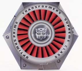 Transformers DOTM Supreme Class Jetwing Optimus Prime ( COIN ONLY ) Art Showcase Collectible Toy