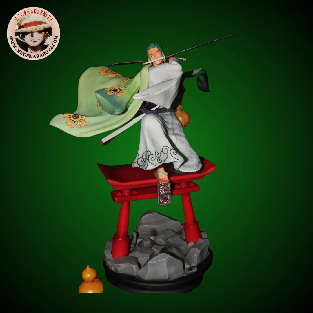 Small Space Fabric Figure Figurine One Piece -  Roronoa Zoro "Wano"