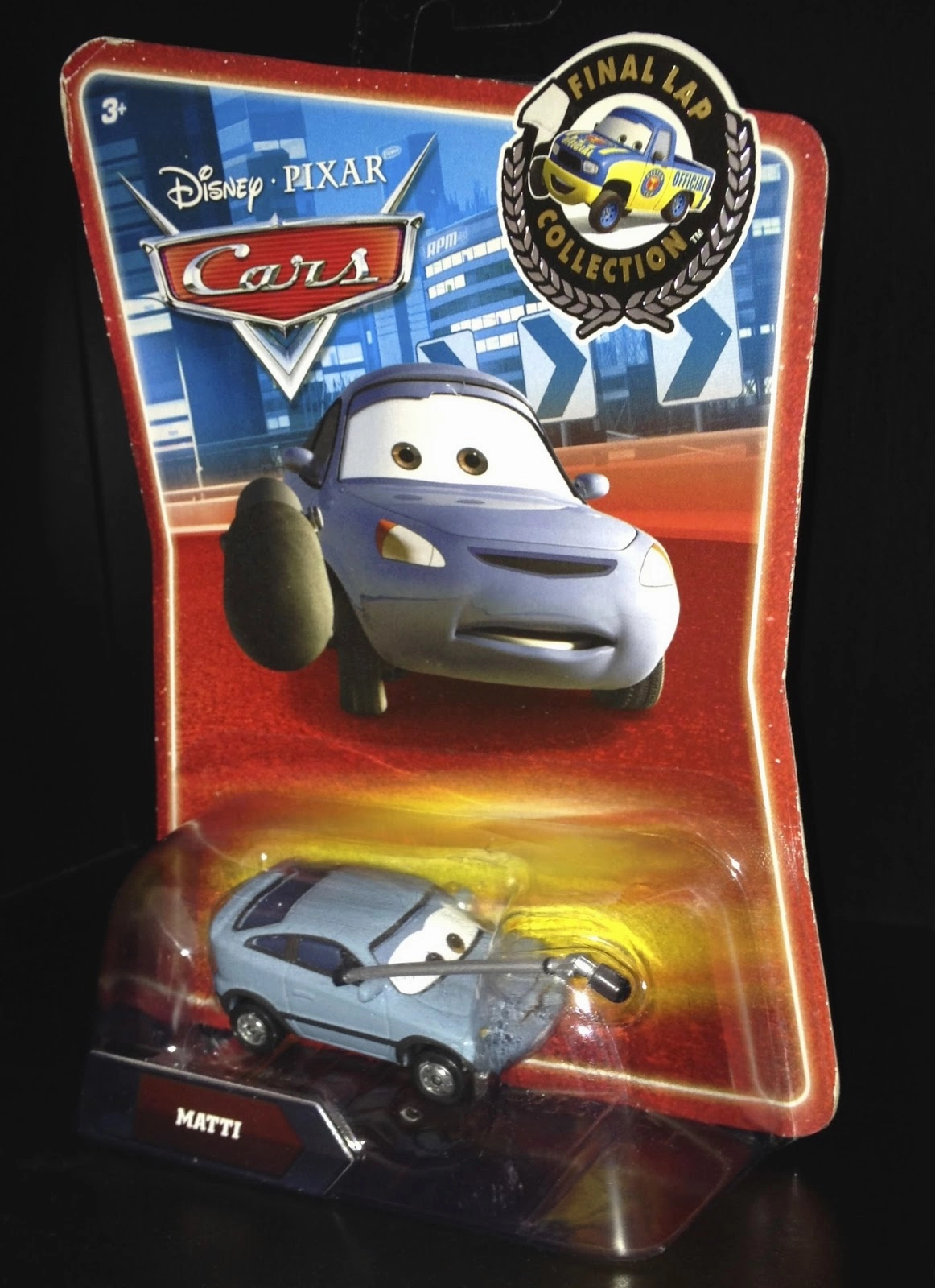 Chrome Plated Disney Pixar CARS Movie 1:55 Die Cast Matti Final Lap #165