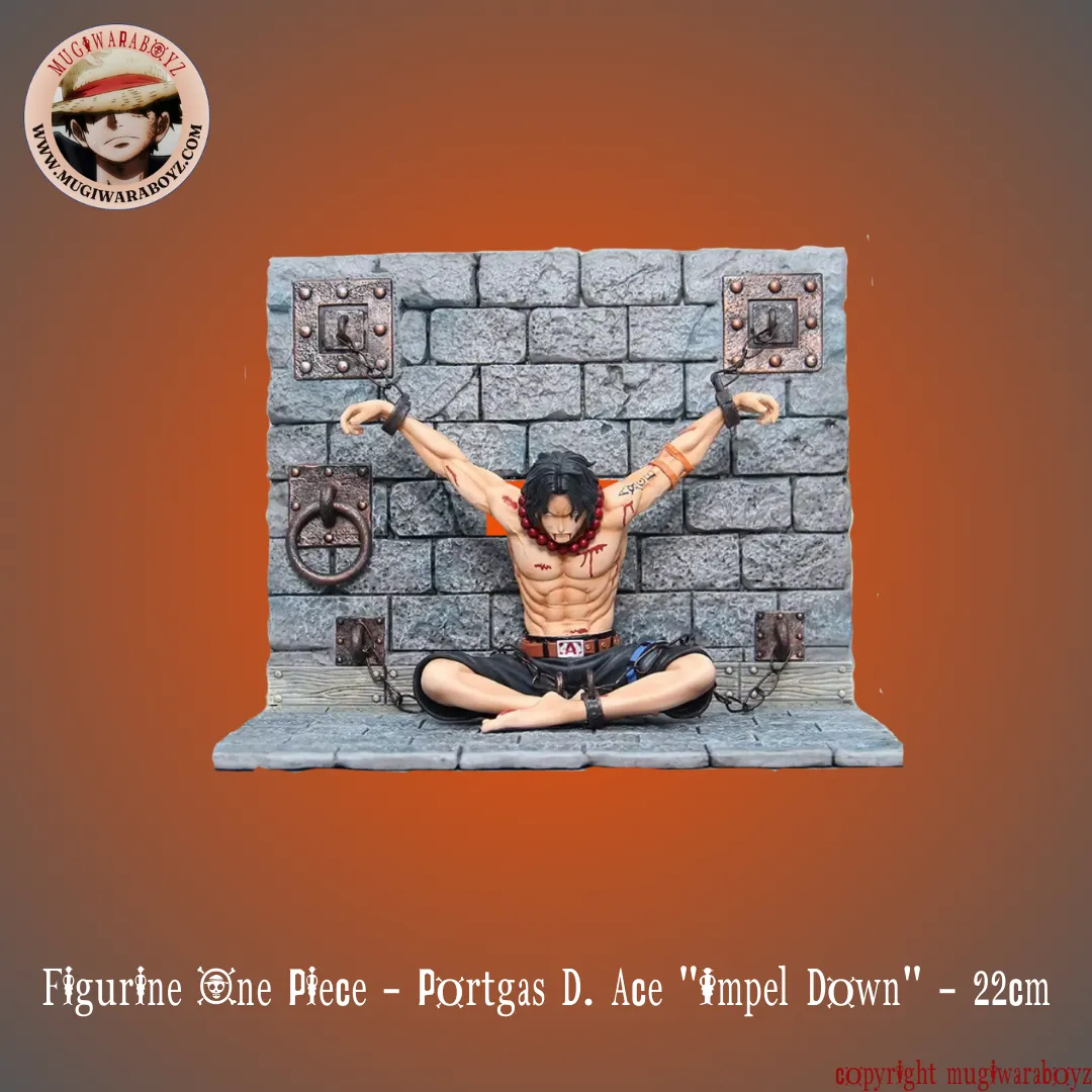 Fish Replica Figurine One Piece - Portgas D. Ace "Impel Down"