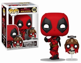 DEADPOOL 3 - POP & Buddy #1400 - Deadpool with Headpool Airplane Replica Emotional Connection