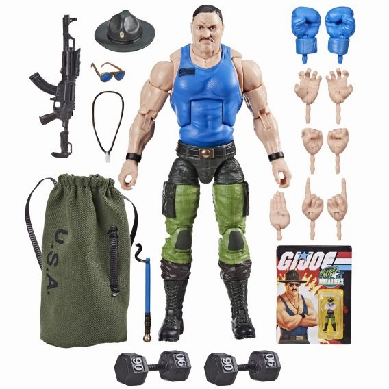 Robot Creation Hasbro G.I. Joe Classified Series #129 Mad Marauders Sgt Slaughter Action Figure