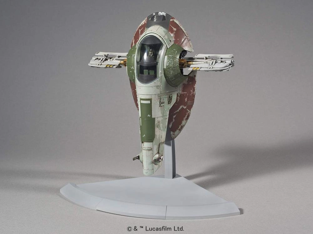 Star Wars 1/144 Scale Boba Fett's Starship Model Kit Spring Gift Designer Collectible