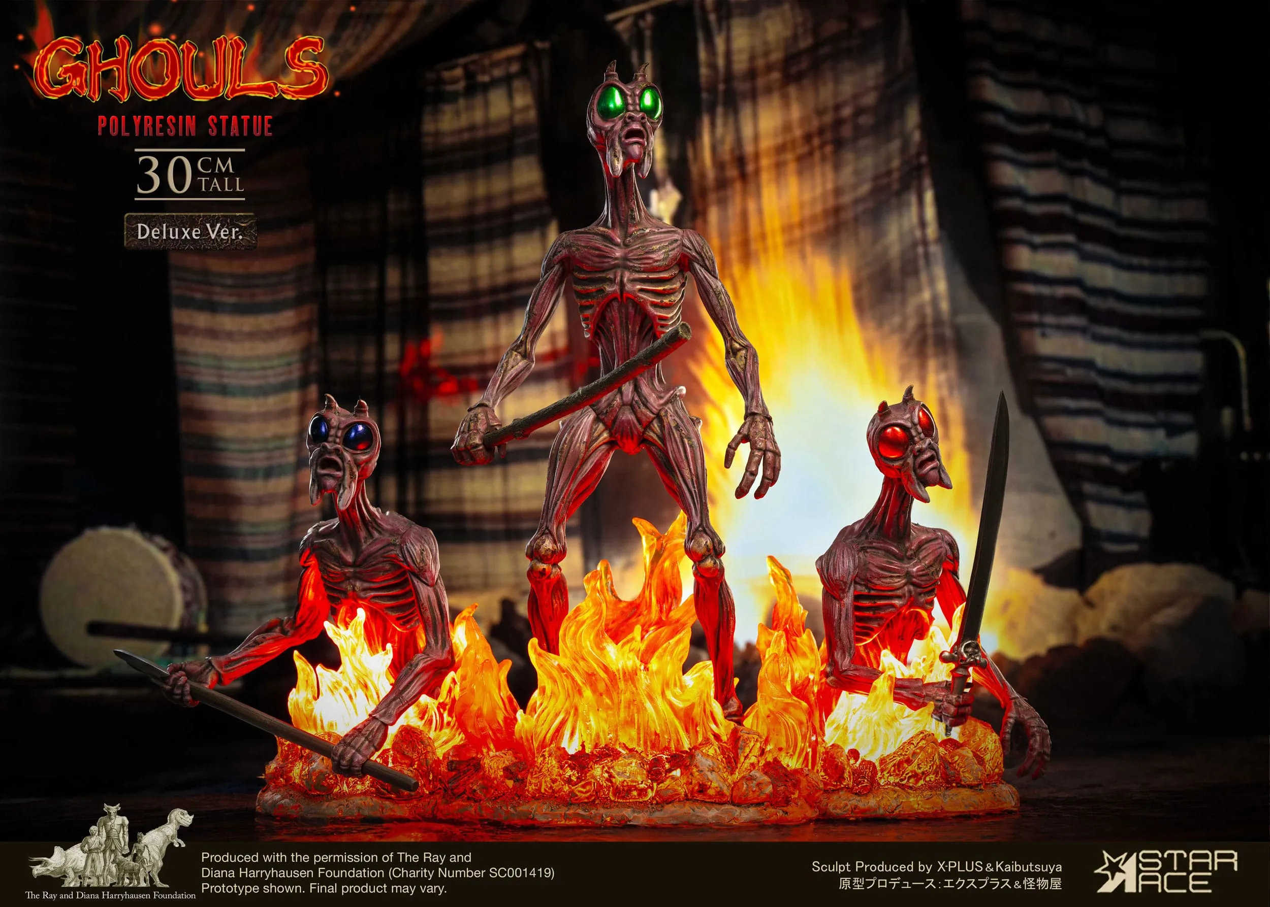 Star Ace Toys Ray Harryhausen's The Ghoul Deluxe Version Statue Comic Book