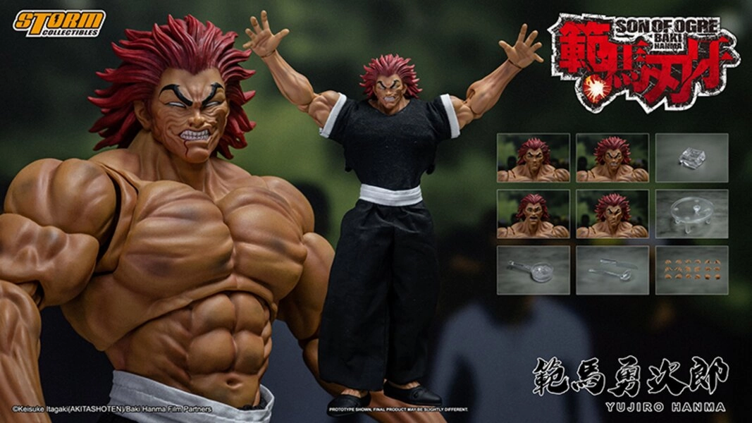 Gaming Piece Storm Collectibles 1/12 Baki Hanma: Son of Ogre Yujiro Hanma (NYCC Special Edition) Action Figure