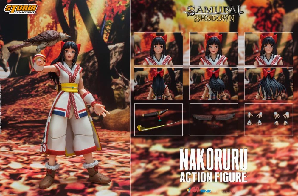 Pop Art Storm Collectibles 1/12 Samurai Shodown Nakoruru Action Figure