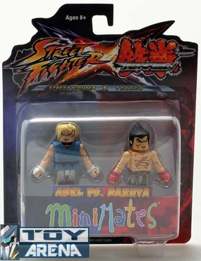 Street Fighter X Tekken Series 2 Minimates Abel vs Kazuya 2 Pack Action Figure Fairy tale