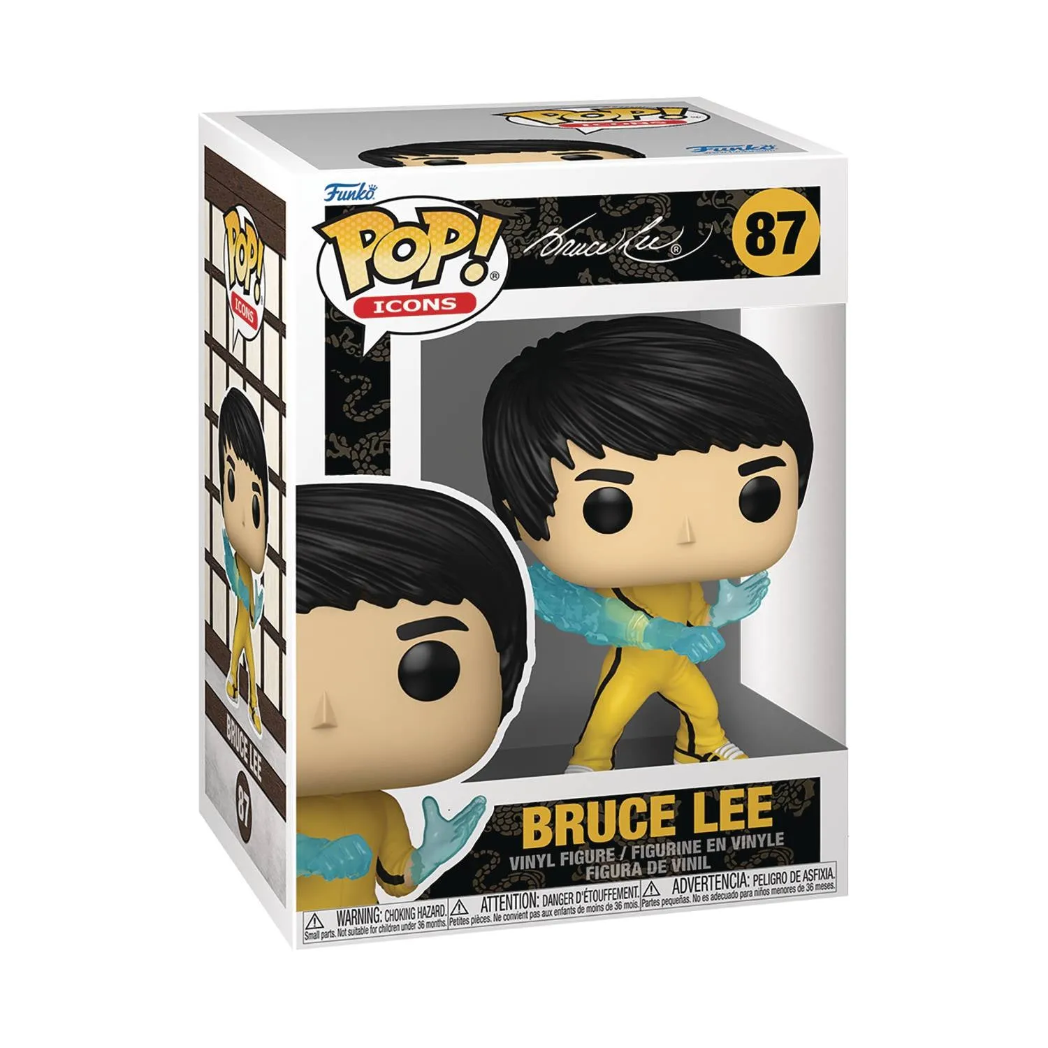 Nursery Decor POP ICONS BRUCE LEE FIG