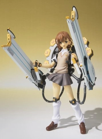 Movie Item Bandai Armor Girls Project AGP  Imadoki no Musumeka Misaka Mikoto Toaru Kagaku no Railgun Limited  Action Figure