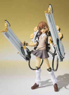 Movie Item Bandai Armor Girls Project AGP  Imadoki no Musumeka Misaka Mikoto Toaru Kagaku no Railgun Limited  Action Figure