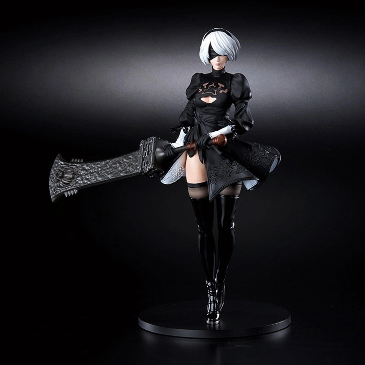 Construction Vehicle Gothic style Square Enix NieR: Automata 2B (YoRHa No.2 Type B) Statuette Statue Figure