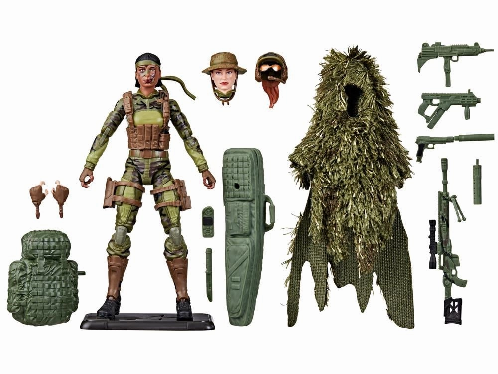 Hasbro G.I. Joe Classified Series 60th Anniversary Action Marine Sniper Action Figure Indie Game Luxury Decor