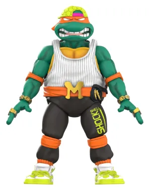 Easy Clean Super7 Teenage Mutant Ninja Turtles ULTIMATES! Rappin' Mike Action Figure