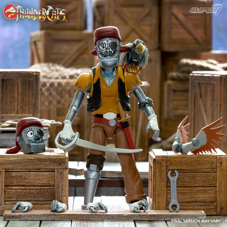 Independent Artist Super7 ThunderCats Ultimates Captain Cracker Action Figure