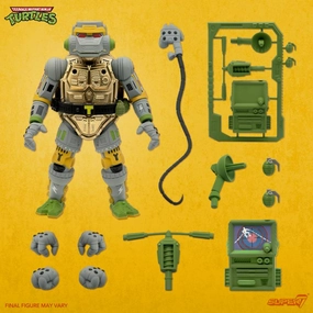 Super7 TMNT Teenage Mutant Ninja Turtles Ultimates Metalhead Action Figure Limited Product