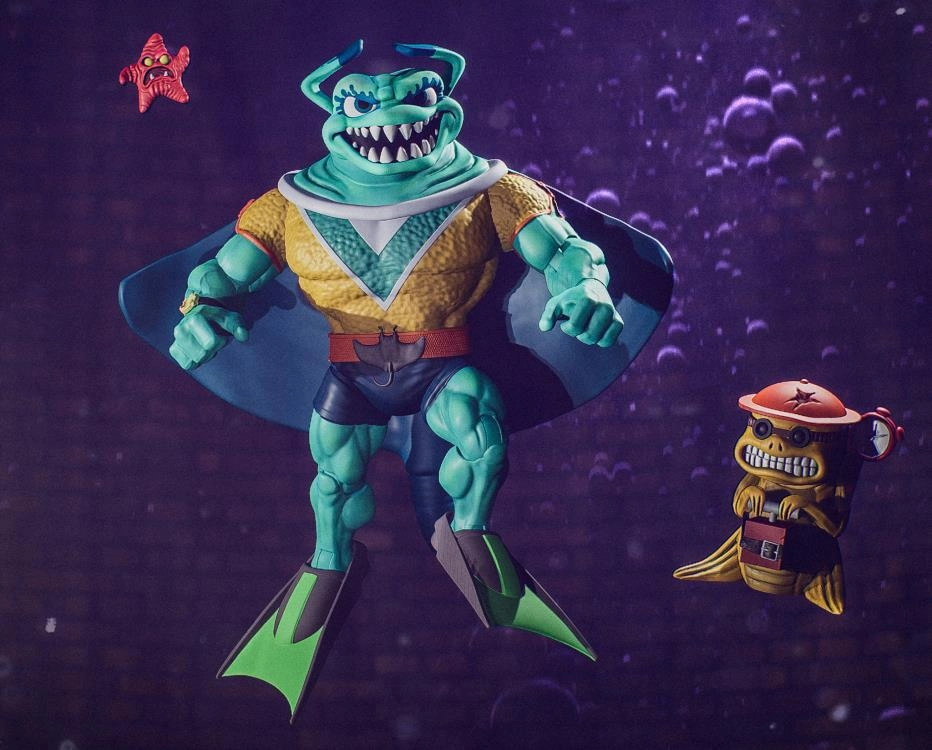 Eco Friendly Super7 TMNT Teenage Mutant Ninja Turtles Ultimates Ray Fillet Action Figure