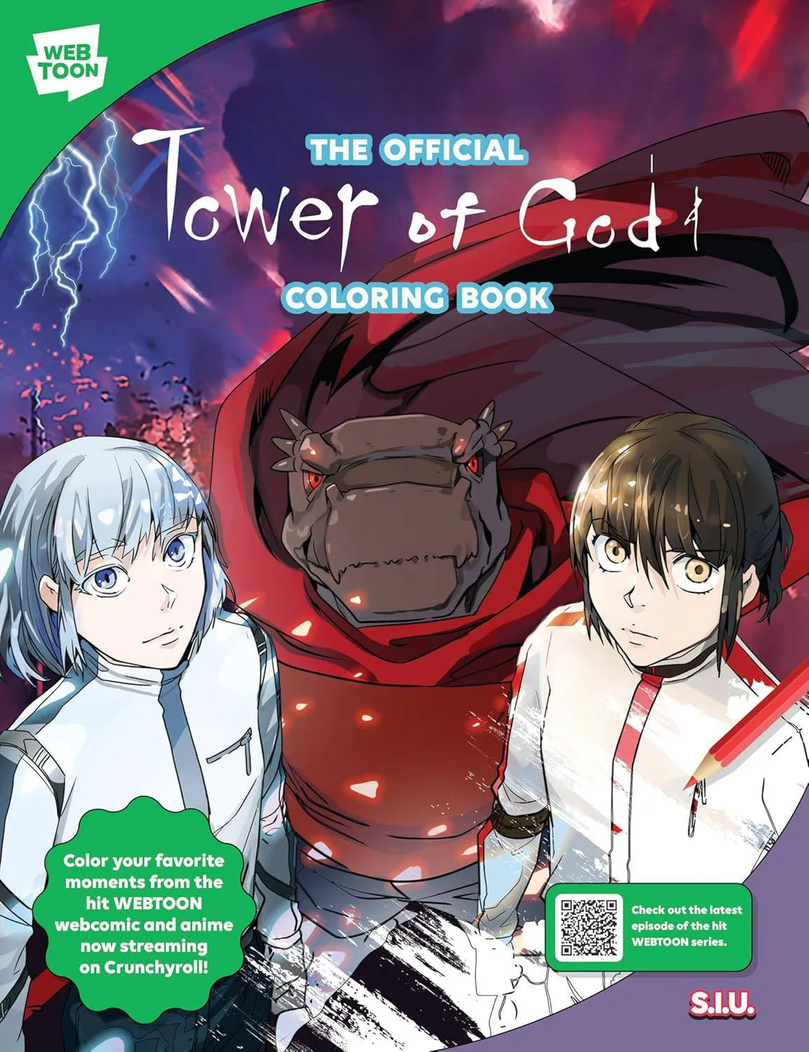 OFFICIAL TOWER OF GOD COLORING BOOK SC (C: 0-1-2) Felt Toy