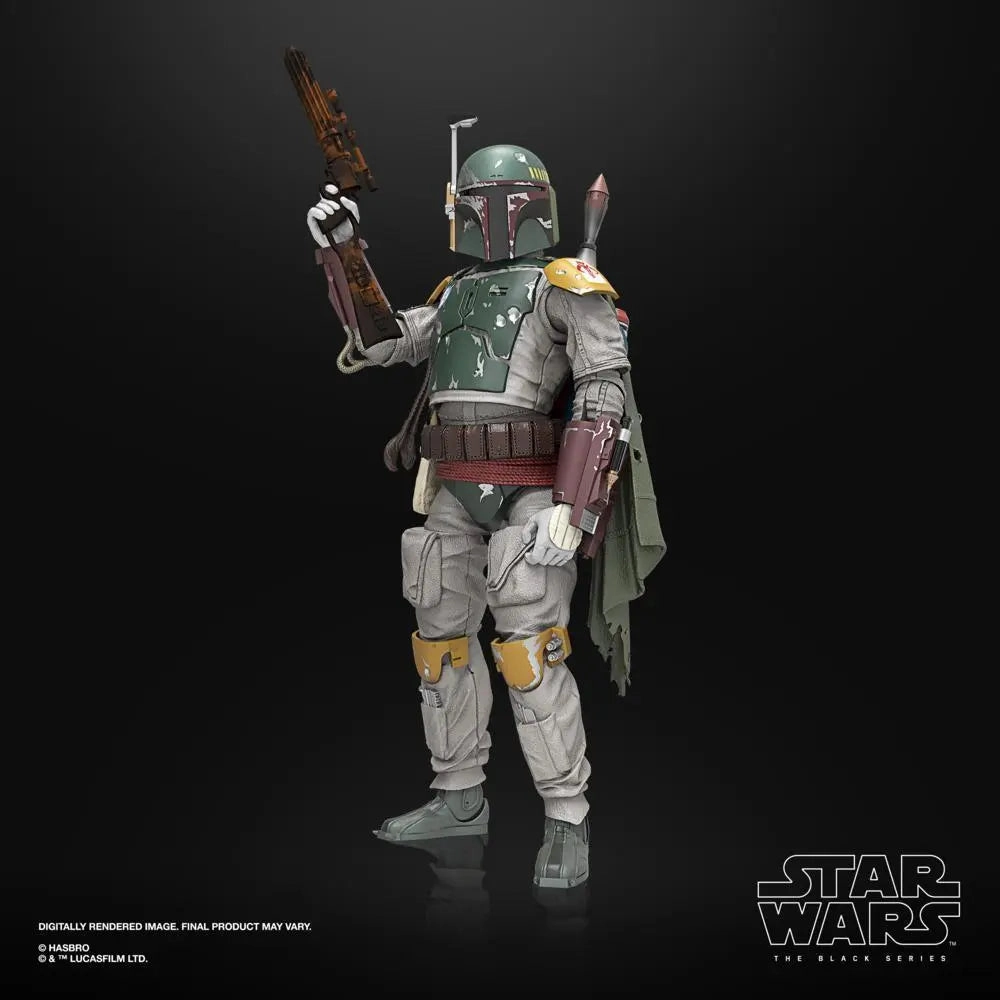 Hasbro Star Wars Black Series Return of the Jedi #06 Deluxe Boba Fett Action Figure Superhero Item Cultural Heritage