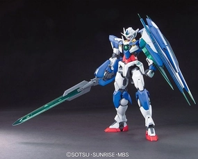 Miniature Unit TV show Gundam 1/100 MG OO GNT-0000 00 Qan[t] Quanta Celestial Being Model Kit