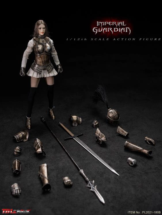 Anatomy Figure TBLeague Phicen 1/12 Imperial Guardian (Silver) Twelfth Scale Action Figure PL2021-180B
