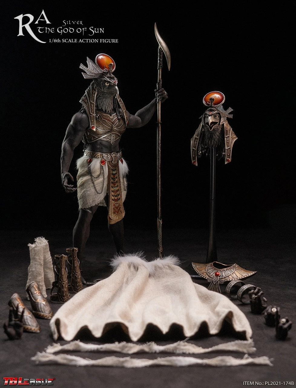 Collectible Statue TBLeague Phicen 1/6 Ra the God of Sun (Silver) Sixth Scale Action Figure PL2021-174B