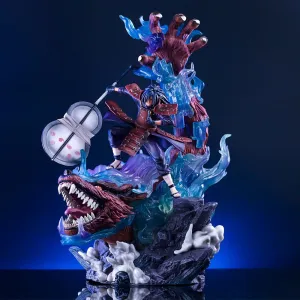 Naruto Anime Figures Uchiha Madara on kurama Action Figure | 40 Cms | Movie Model Mainstream Appeal