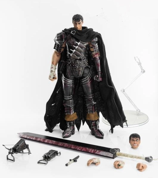Robot Hobby Museum Replica ThreeZero 1/6 Berserk Guts (Black Swordsman Ver.) Action Figure