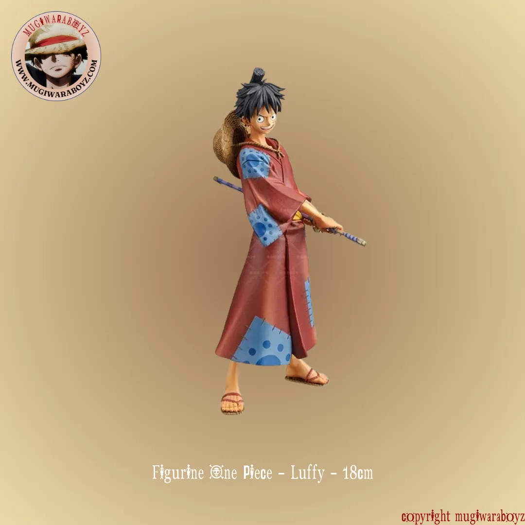 Figurine One Piece - Wano Kuni - Luffytaro Pirate Model