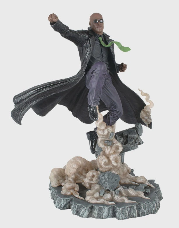 The Matrix Gallery Morpheus Deluxe PVC Statue Smart Toy
