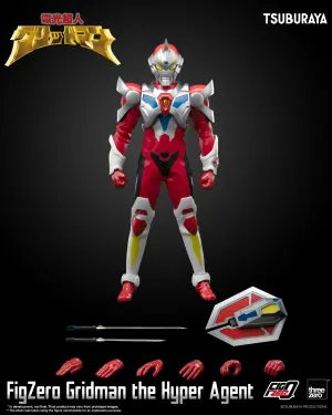 ThreeZero FigZero 1/6 Gridman the Hyper Agent Gridman Scale Figure Pre Columbian