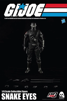 Gaming Product ThreeZero 1/6 G.I. Joe Snake Eyes Sixth Scale Figure