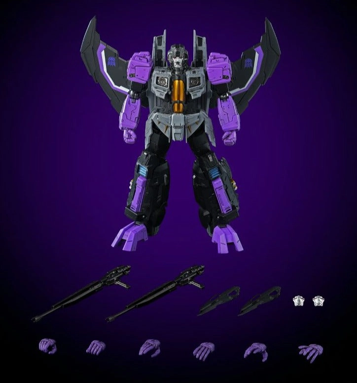 ThreeZero Transformers Skywarp MDLX Action Figure Blockbuster Movie Winter Decoration