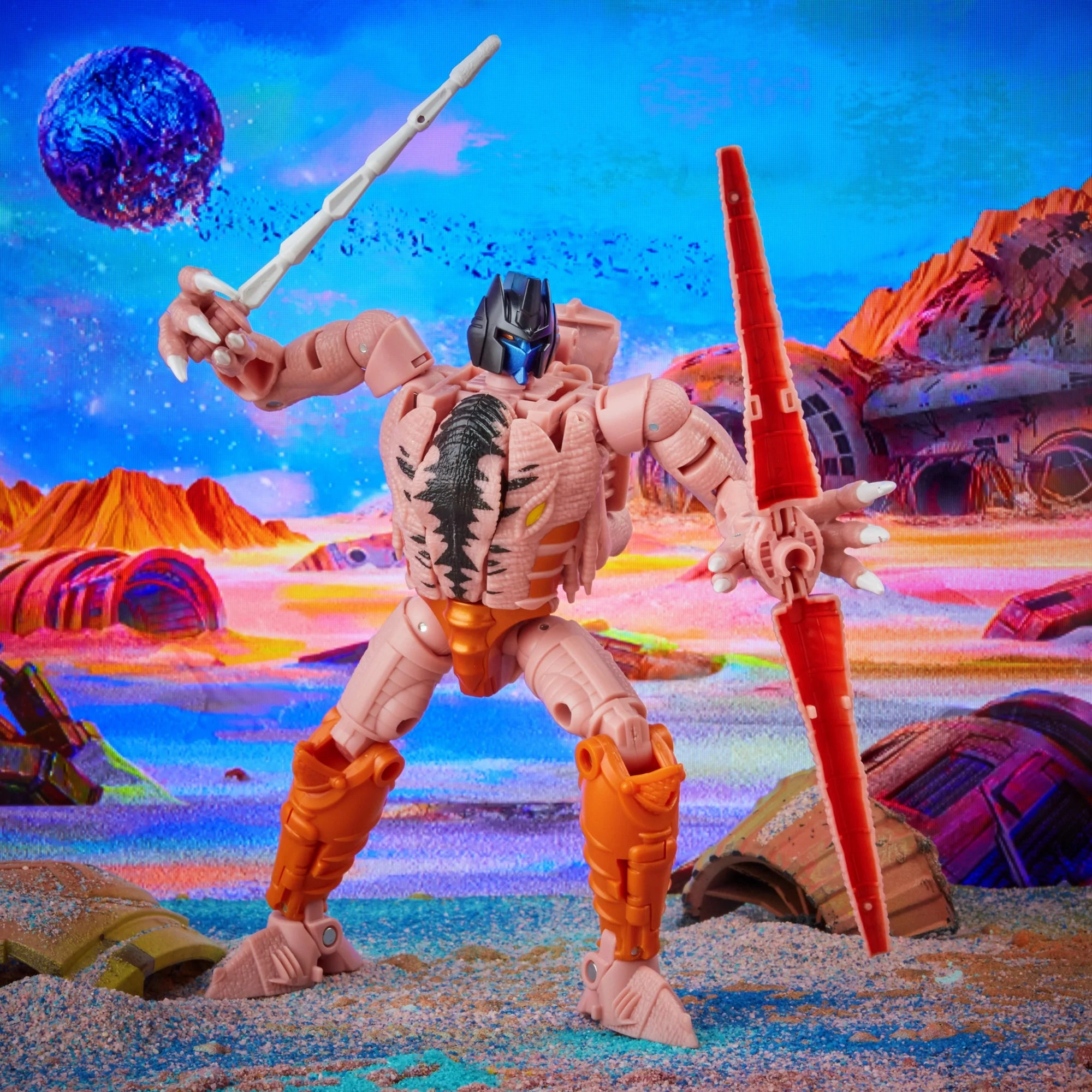 Silver Coated Transformers Generations Legacy Voyager Class Buzzworthy Bumblebee Heroic Maximal Dinobot Action Figure