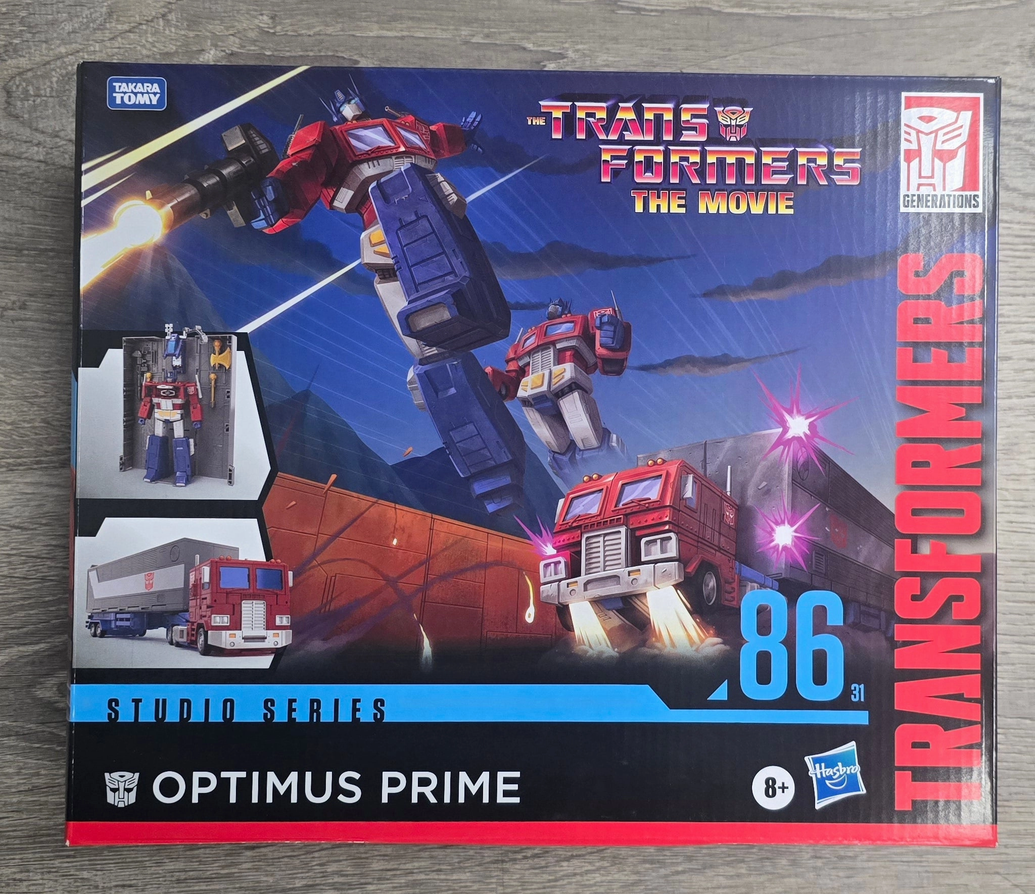 Transformers Generations Studio Series 86 #31 Commander Optimus Prime Action Figure Summer Toy